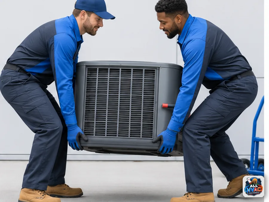 Physical strain during HVAC service work