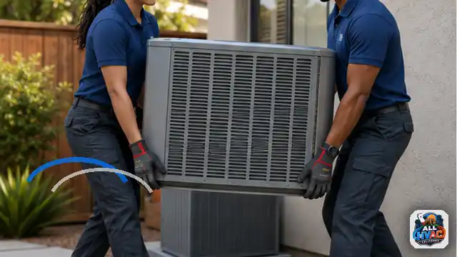 Animated HVAC technician demonstrating safe physical skills